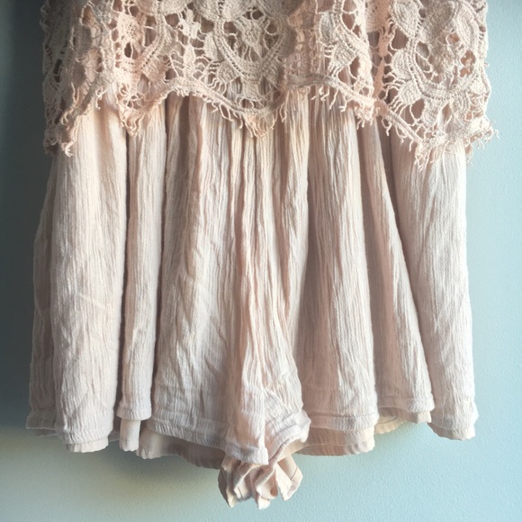 American Eagle dusty pink boho romper XS - Picture 5 of 6